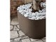 Low square planter Rodi in Outdoor