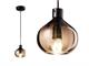 Glass ball pendant light Afoxé C2642 in Lighting