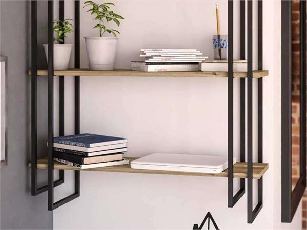 Modular book shelf - corner bookcase - Shell