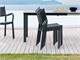 Outdoor metal chairs Alice in Outdoor