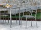 Metal garden chairs with arms Fox in Outdoor