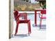 Metal garden chairs with arms Fox in Outdoor