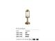 Small garden lamp post Vicolo 154/1 in Lighting