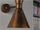 Vintage brass wall lamp Clessidra 50172 in Lighting