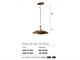 Vintage pendant light Taverna 358/1S in Lighting