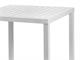 Square garden table Cube 70 - 80 in Outdoor