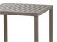 Square garden table Cube 70 - 80 in Outdoor