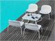 Outdoor design armchairs Ninfea Relax in Outdoor