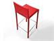 Tabouret cuisine bas H65 Donatello in Jour