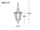 Outdoor chandelier Cassiopea 01 in Lighting