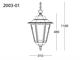 Outdoor chandelier Cassiopea 01 in Lighting