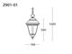 Outdoor chandelier Lyra 01 in Lighting