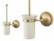 Wall-mounted toilet brush holder 7007 in Bathroom