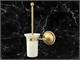 Wall-mounted toilet brush holder 7007 in Bathroom