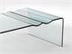 Table basse design en verre Dune in Jour