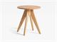 Table basse ronde en bois massif Nasty in Jour