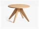 Table basse ronde en bois massif Nasty in Jour