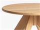 Table basse ronde en bois massif Nasty in Jour