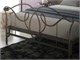 Wrought iron double bed Voltaire in Bedrooms