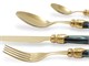 Gold cutlery set Arianna Oro in Accessories