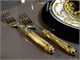 Gold cutlery set Arianna Oro in Accessories