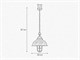 Outdoor chandelier PLA 01041 in Lighting