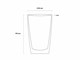 Tall tumbler glass set Party in Accessories