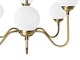 Vintage brass chandelier LP 0380 6F in Lighting