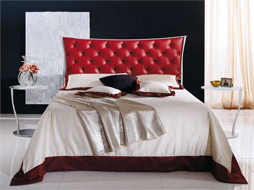 Letto contenitore matrimoniale Mozart, Made in Italy, Struttura in