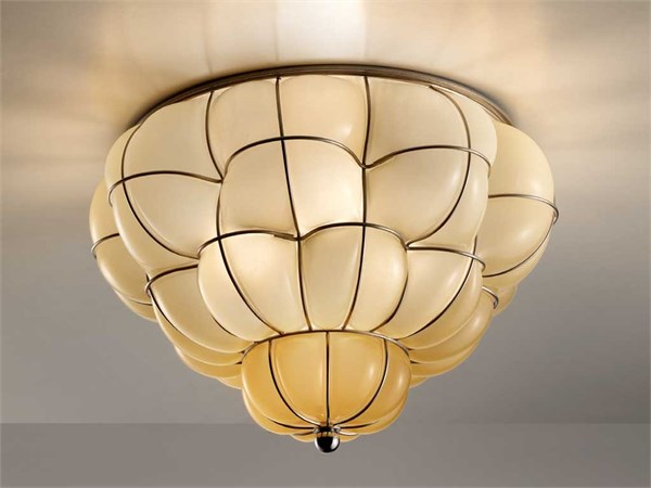 Murano glass ceiling light Pouff RC383-035