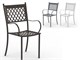 Garden chairs with armrests Valentino Summertime in Outdoor seats