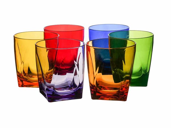 Set tumbler bicchieri bassi Party