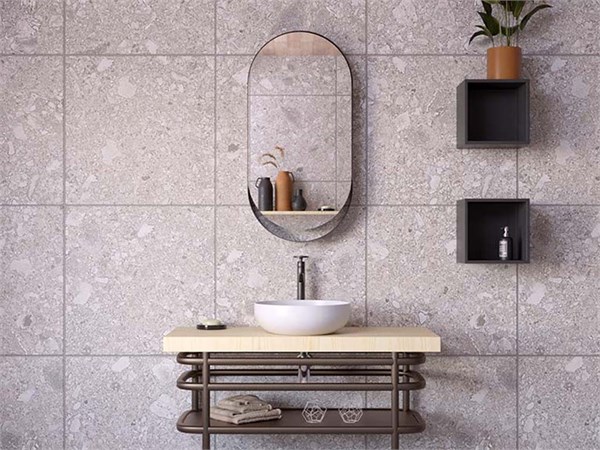 Specchio contenitore bagno Tamago Cabinet