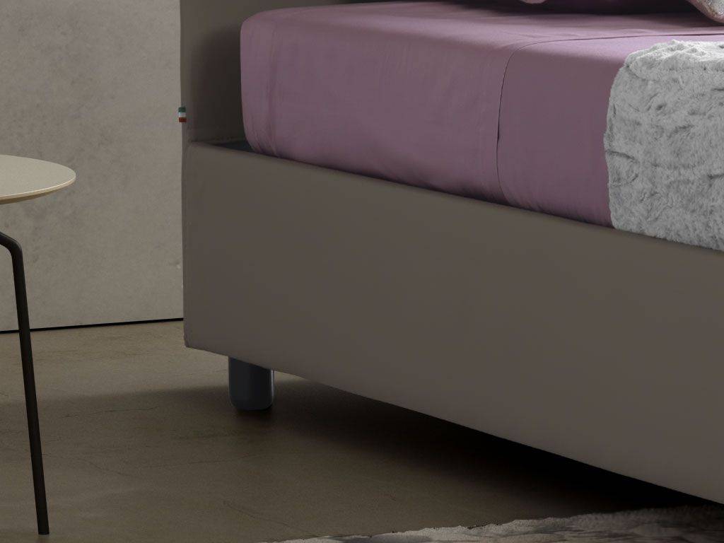 Letto Singolo con Contenitore Opzionale Realizzato in Italia - Ciccio