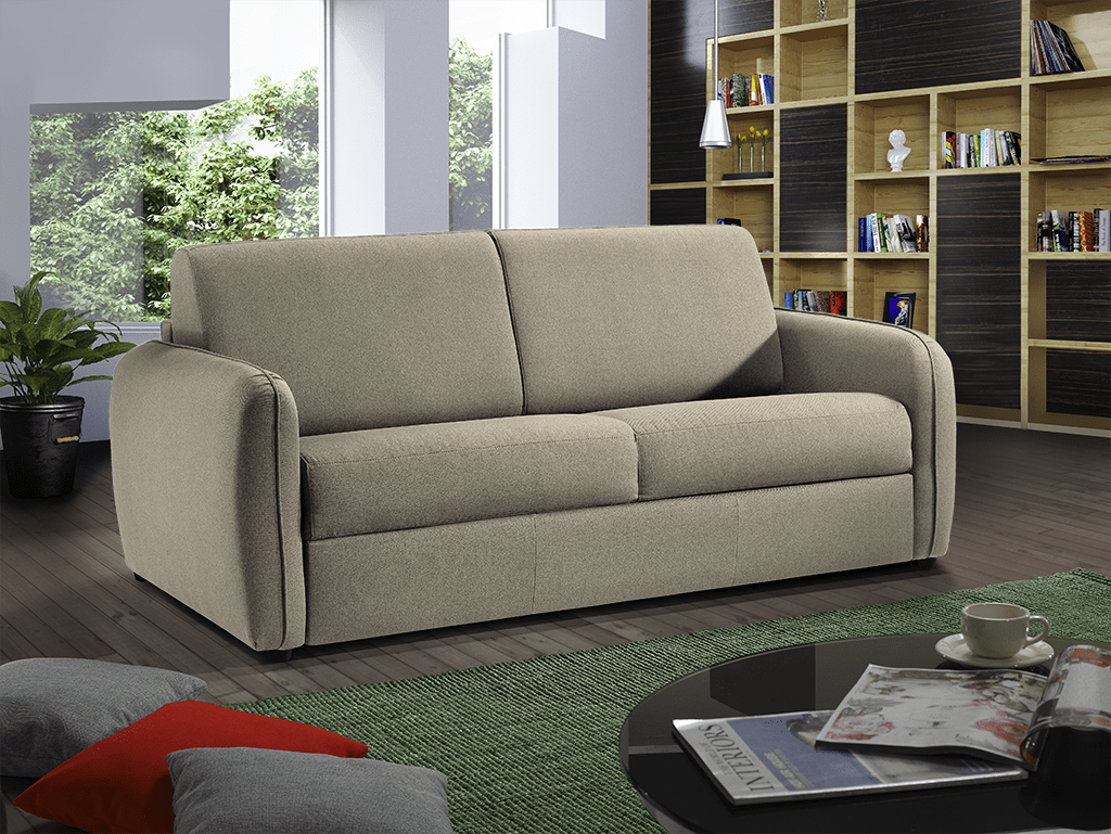 Sofa - fabric Bed - with armrest- Amy